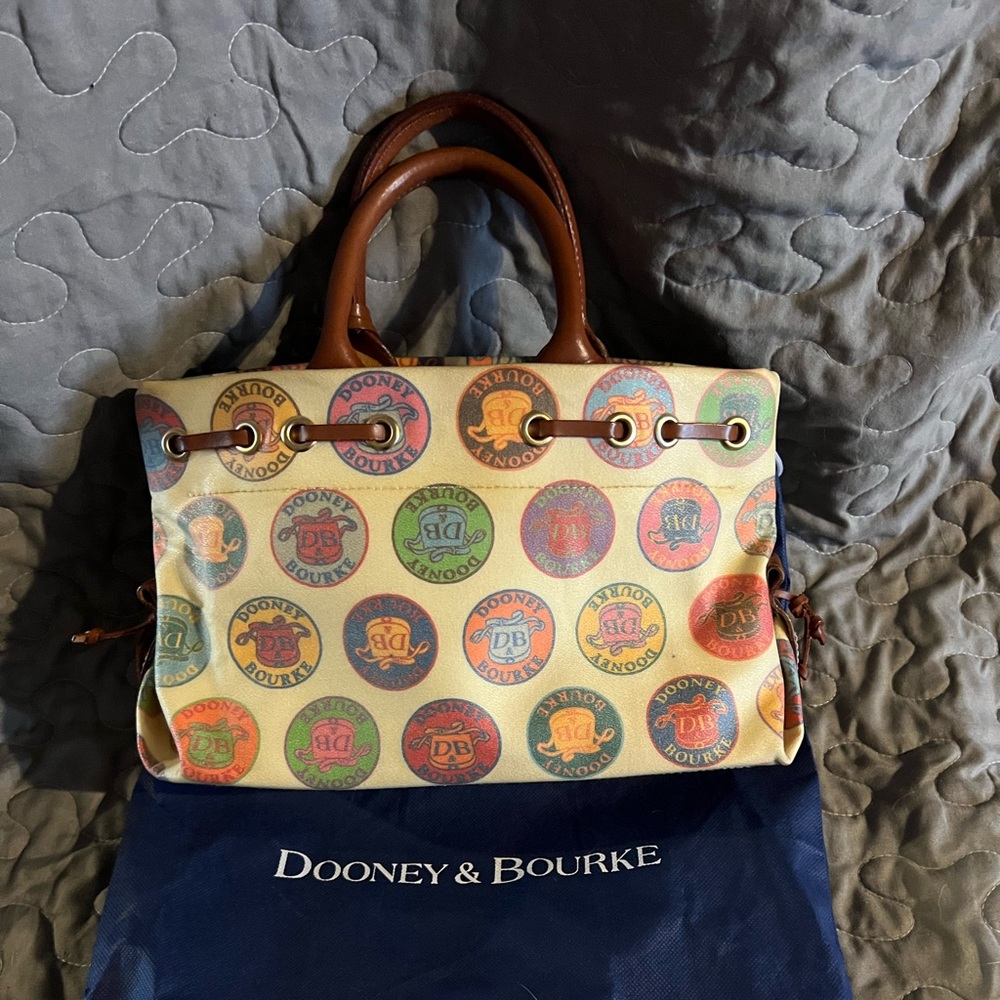 Dooney and Bourke Medallion Print Bag